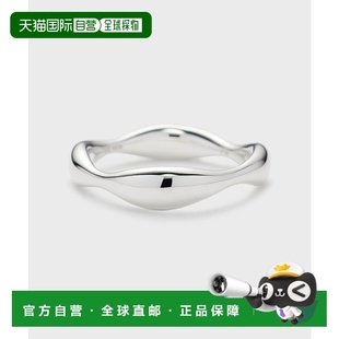 1h可退 日本直邮NOJESS 女士水波纹银质戒指 30251111013