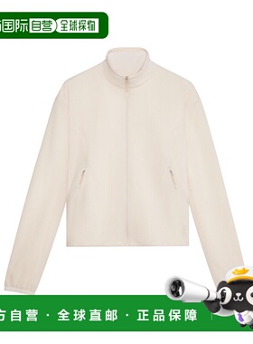 日潮跑腿ON昂跑 女士奶油色运动夹克 1wf3110