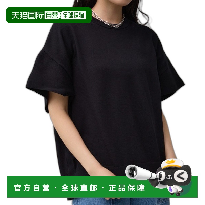 日本直邮AZUL BY MOUSSY 女士圆领宽松针织上衣 250HSM70574E