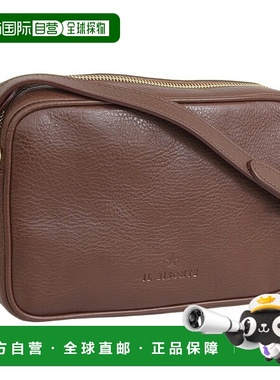 日本直邮IL BISONTE 女士包 斜挎包 皮革 棕色 bcr327bw464b-aa