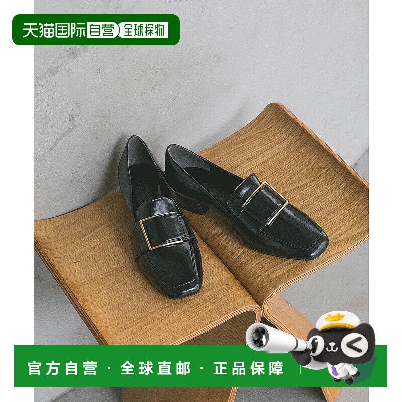 1h可退 日本直邮A part by 女士 宽松版型乐福鞋 双扣装饰低跟 63