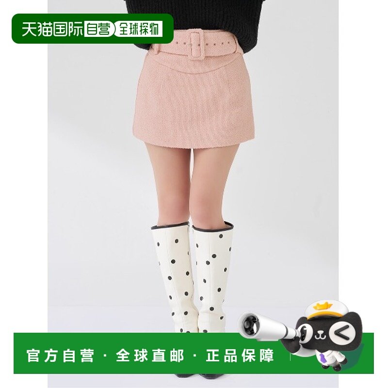 日本直邮Darich 女装 美拉玛线香型迷你裙 共面腰带设计 11261201,女装/女士精品,半身裙,淘宝优惠券,粉丝福利购,淘宝优惠卷