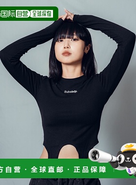 1h可退 日本直邮Subciety 女士肩部设计长袖上衣 10544811