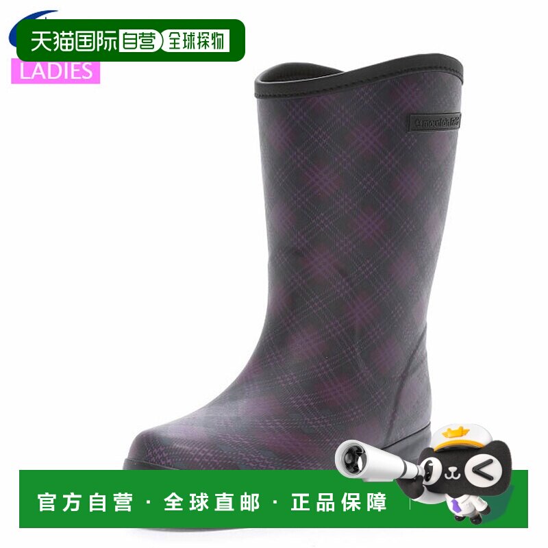 日本直邮Moonstar 女士雨鞋 MF 15RL 紫色 MOONSTAR 13360474 雨