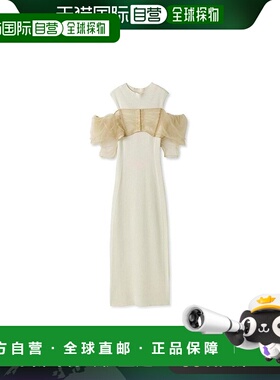 日本直邮日潮 Snidel 薄纱短上衣 罗纹针织连衣裙 女士 SWNO24124