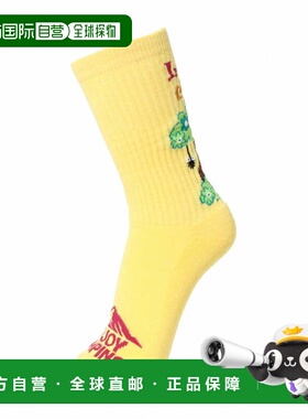 日本直邮Coleman 徒步短袜 带Let's chill盒 2979TSS30 黄色