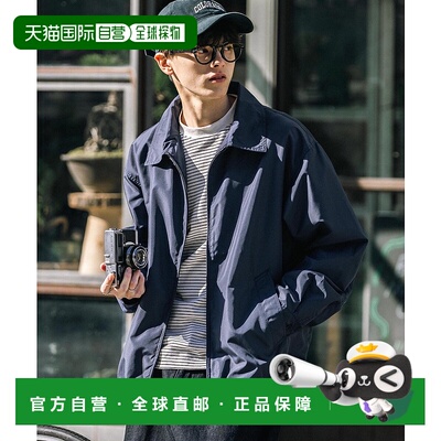 1h可退 日本直邮Rocky Monroe 男女同款宽松款防风拉链外套 13954