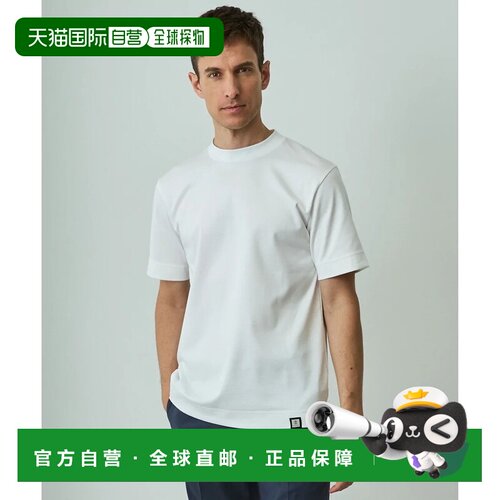 日本直邮ONWARD GOTAIRIKU 纯棉职场可穿半高领DRESS T恤 白色系