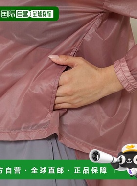 日本直邮KATION SPORTS & WELLNESS-尼龙唇部全拉链连帽衫女士