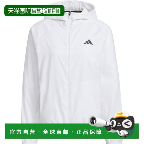 日本直邮Adidas 常规版型连帽夹克防风衣 女款Adaptation Dot Air