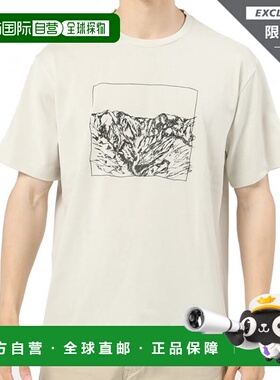 日本直邮Snow Peak-雪峰户外短袖T恤MT.Tanigawa印刷S/S T恤ATS23