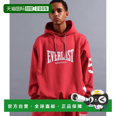 日本直邮EVERLAST×NUMERALS 男装 连帽卫衣 1050【付后1h可退】