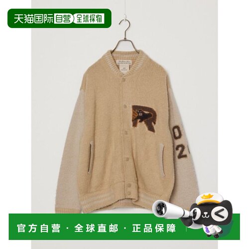 日本直邮REMI RELIEF 起毛针织棒球服外套 (R)