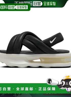 日本直邮Nike Air Max Isla 沙滩凉鞋 厚底黑色 耐克女款