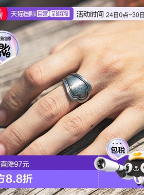 1h可退 日本直邮niko and... 男士复古风格银质戒指 497580新款