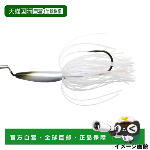 日本直邮Issei Buzzbait AK Buzz 10g R 右曲线 #11 白色鲱鱼