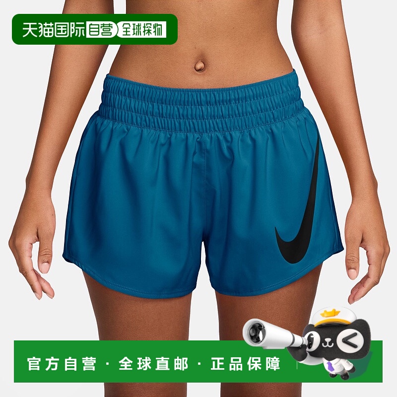 日本直邮耐克女子单 Swoosh HBR DF MR 3英寸跑步马拉松裤