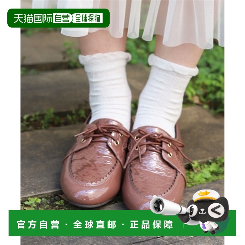 1h可退 日本直邮axes femme 女士拼接低跟雨鞋 TL621X129新款