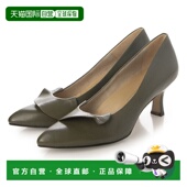 日本直邮 YOSHITO女士浅口女鞋 真皮尖头单鞋 一脚蹬时尚 休闲鞋