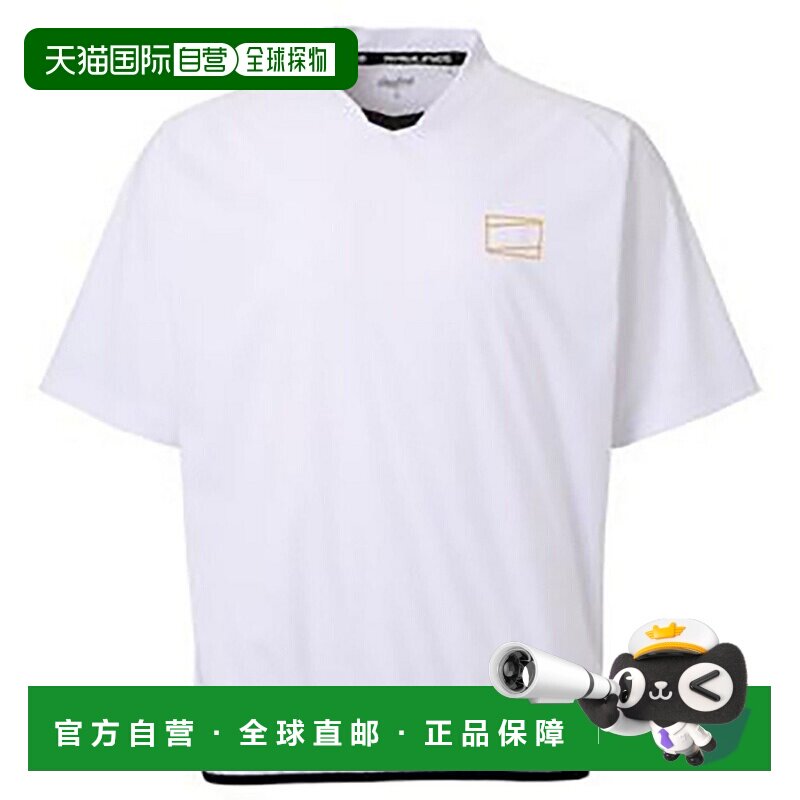 日本直邮Rawlings 儿童棒球服 防风短袖圆领衫 AOS16S02J-W 男童T图片
