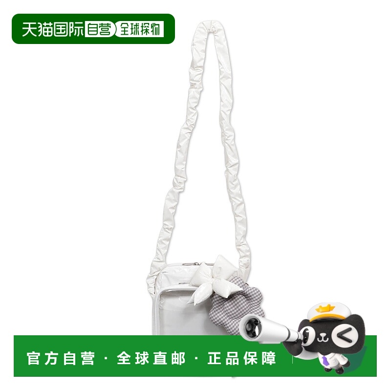 1h可退 日本直邮WEGO 女装 闪亮光泽尼龙痛包 单肩斜跨可调节 WG2