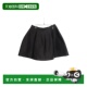 日本直邮中古LV路易威登女B级9新skirt裙子丝绸裙子黑色