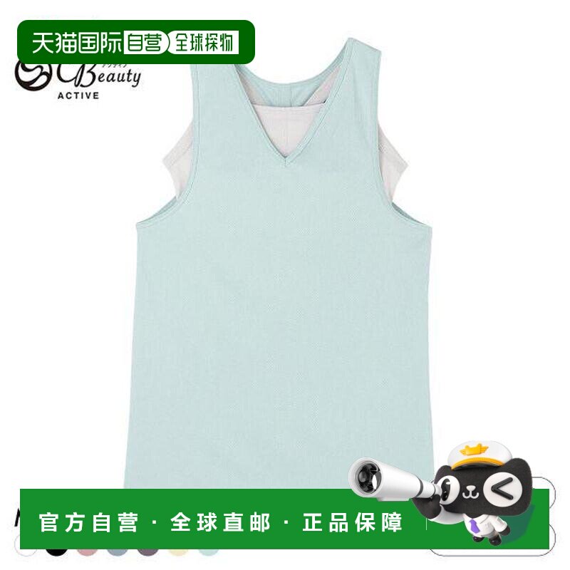 ATSUGI 厚木 Clear Beauty Active 露背带胸垫背心 瑜伽用瑜伽服图片