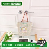 日本直邮日潮 Ball＆Chain D.M.兔子刺绣单肩包手提包