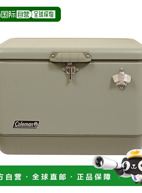 日本直邮 Steel Belt 54QT 冷却器 [无商家编号] 绿色科勒曼户外