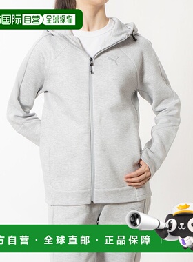 日本直邮 EVOSTRIPE 女士针织连帽夹克 [684211]速干