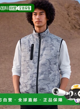 【日本直邮】Xebec 空调服背心XE98010-222-4L 迷彩银色灰色尼龙