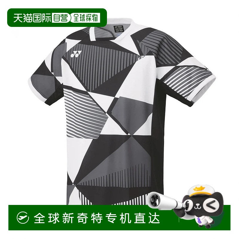 日本直邮YONEX-Yonex男士网球短袖T恤男士游戏衬衫贝里凉爽的干燥
