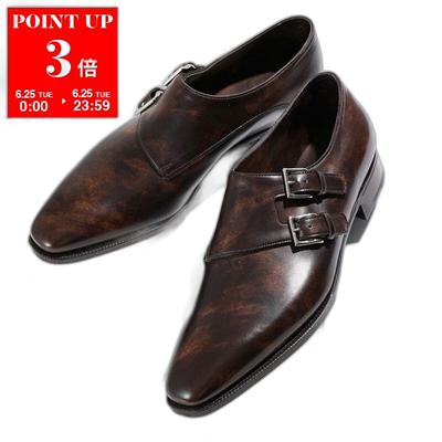 日本直邮JOHN LOBB 皮鞋男士舒适搭扣皮鞋Chapel 704180L 2Y