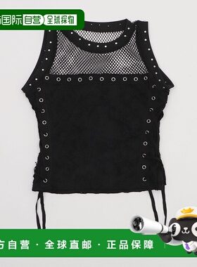 1h可退 日本直邮Figments 男女同款 修身设计 硬核朋克感背心 FG2