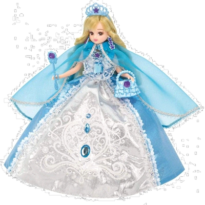 【日本直邮】TAKARATOMY多美 莉卡娃娃洋装 梦想公主 海洋水晶礼