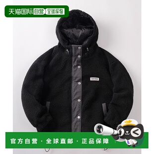 羊羔绒拼接 1h可退 男女同款 匡威 半拉链连帽 日本直邮CONVERSE