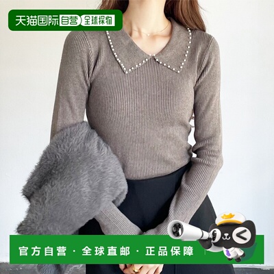 日本直邮GeeRA 208621 “YOUING. Collaboration” 珍珠领罗纹针