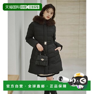 1h可退 日本直邮PROPORTION BODY DRESSING 带腰带羽绒服皮草