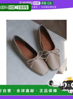 【日本直邮】SESTO方头脚背芭蕾舞鞋采用柔软光滑材质（Greige）