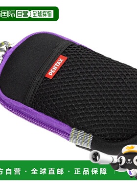 【日本直邮】PENTAX宾得数码相机包O-CC135黑色x紫罗兰色WG系列38