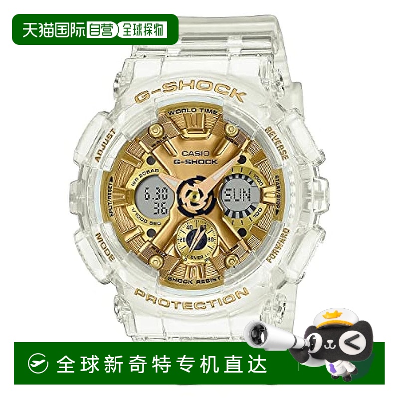 【日本直邮】G Shock卡西欧 手表 女款 透明镂空表带 GMA-S120SG-