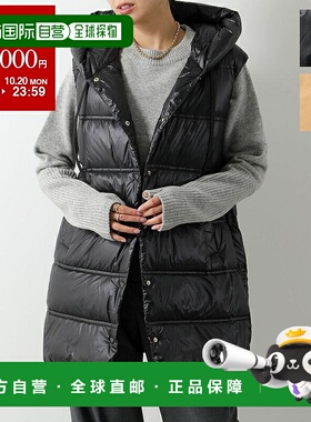 日本直邮 VLAB Laboratorio N.5 女式连帽马甲羽绒背心 CIRCLE FW