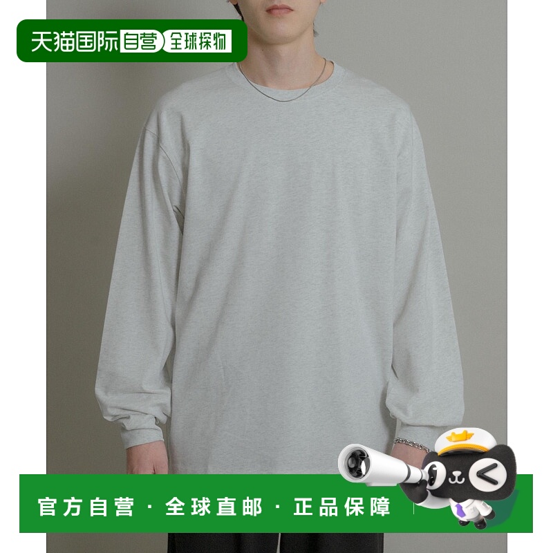 1h可退 日本直邮SENSE OF PLACE 男装 宽松版型 长袖T恤 半高领设
