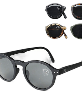 日本直邮IZIPIZI 太阳镜 SUN #F 女士男士折叠波士顿形防紫外线眼