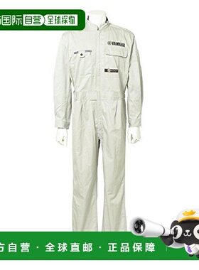 【日本直邮】雅马哈 Act Fit机修服 WY-207 浅灰色 M码 90792-M02