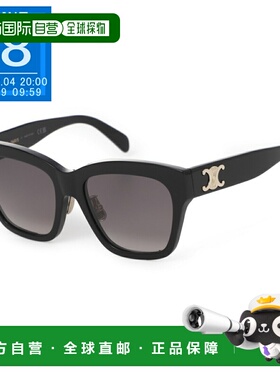 日本直邮Celine 女士黑色太阳镜 4s253 cplb 38no TRIOMPHE 09