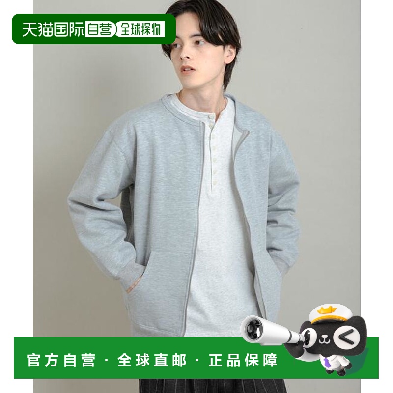 1h可退 日本直邮官方授权 SENSE OF PLACE 加绒圆领拉链卫衣