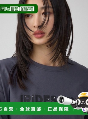 1h可退 日本直邮AZUL BY MOUSSY 女装 修身英文印花钉珠长袖T恤 2