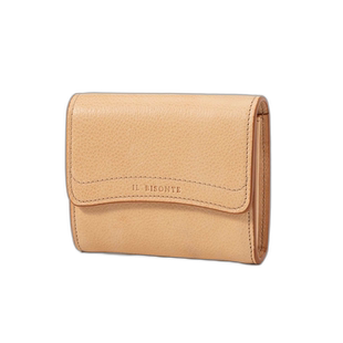日本直邮IL BISONTE SSW005 PVX001 零钱包女士钱包零钱包皮革卡