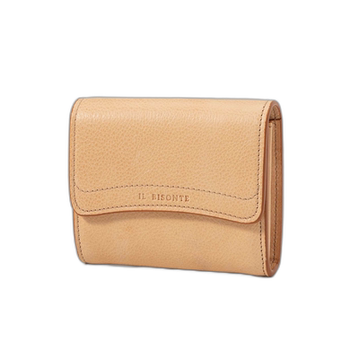 日本直邮IL BISONTE SSW005 PVX001 零钱包女士钱包零钱包皮革卡